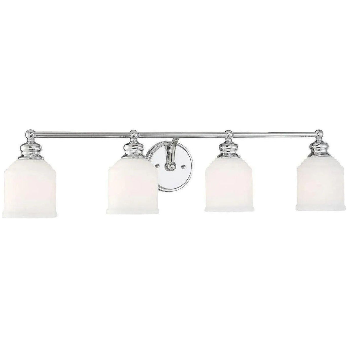 Savoy House - Melrose Four Light Bath Bar - 8-6836-4-11 | Montreal Lighting & Hardware