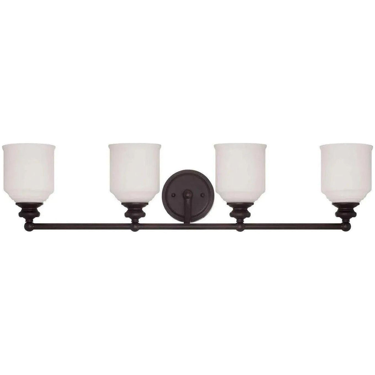 Savoy House - Melrose Four Light Bath Bar - 8-6836-4-13 | Montreal Lighting & Hardware