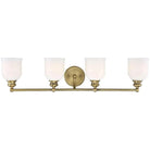 Savoy House - Melrose Four Light Bath Bar - 8-6836-4-322 | Montreal Lighting & Hardware