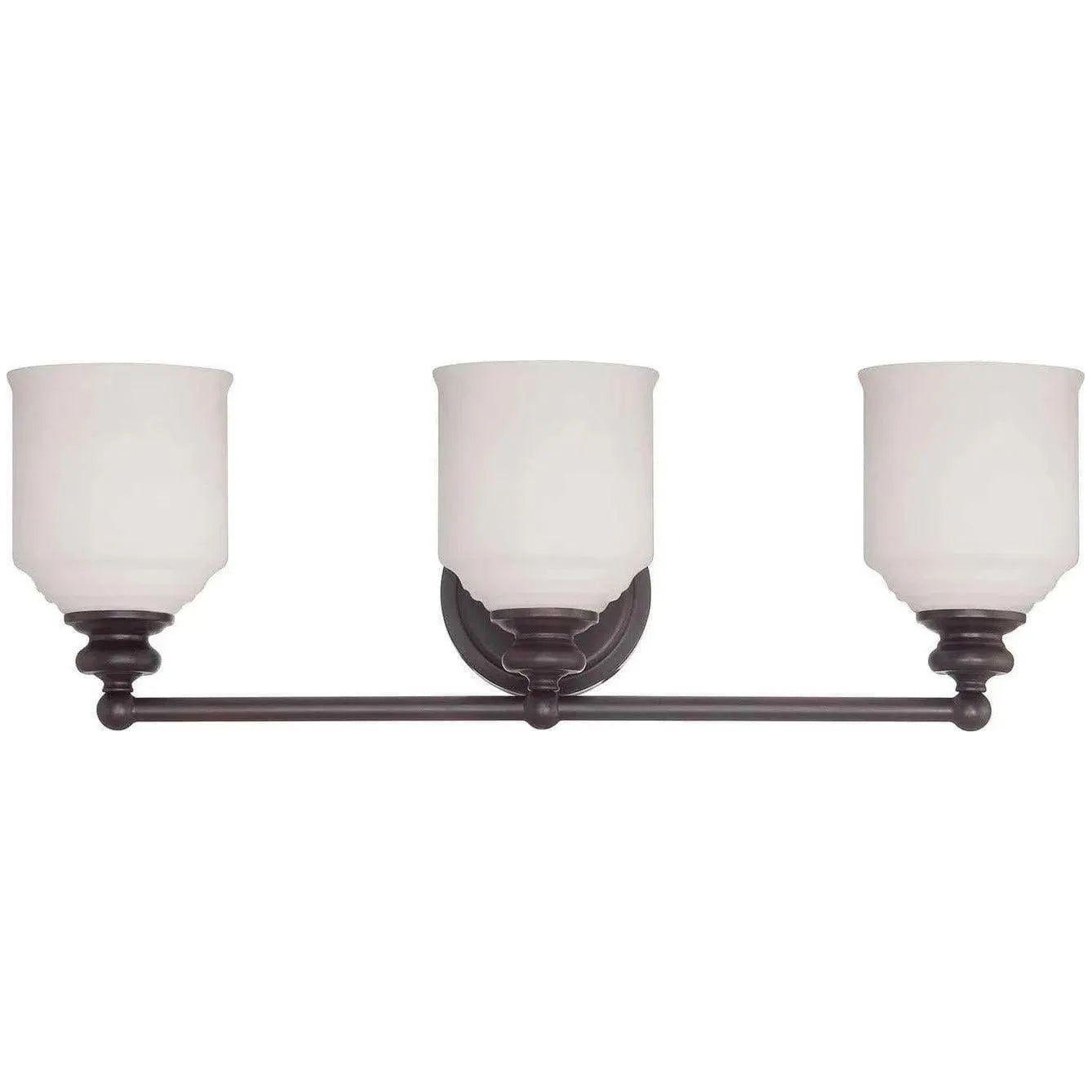 Savoy House - Melrose Three Light Bath Bar - 8-6836-3-11 | Montreal Lighting & Hardware