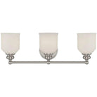 Savoy House - Melrose Three Light Bath Bar - 8-6836-3-SN | Montreal Lighting & Hardware