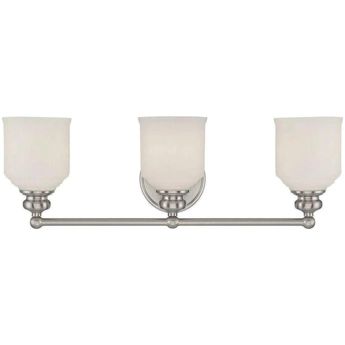 Savoy House - Melrose Three Light Bath Bar - 8-6836-3-SN | Montreal Lighting & Hardware