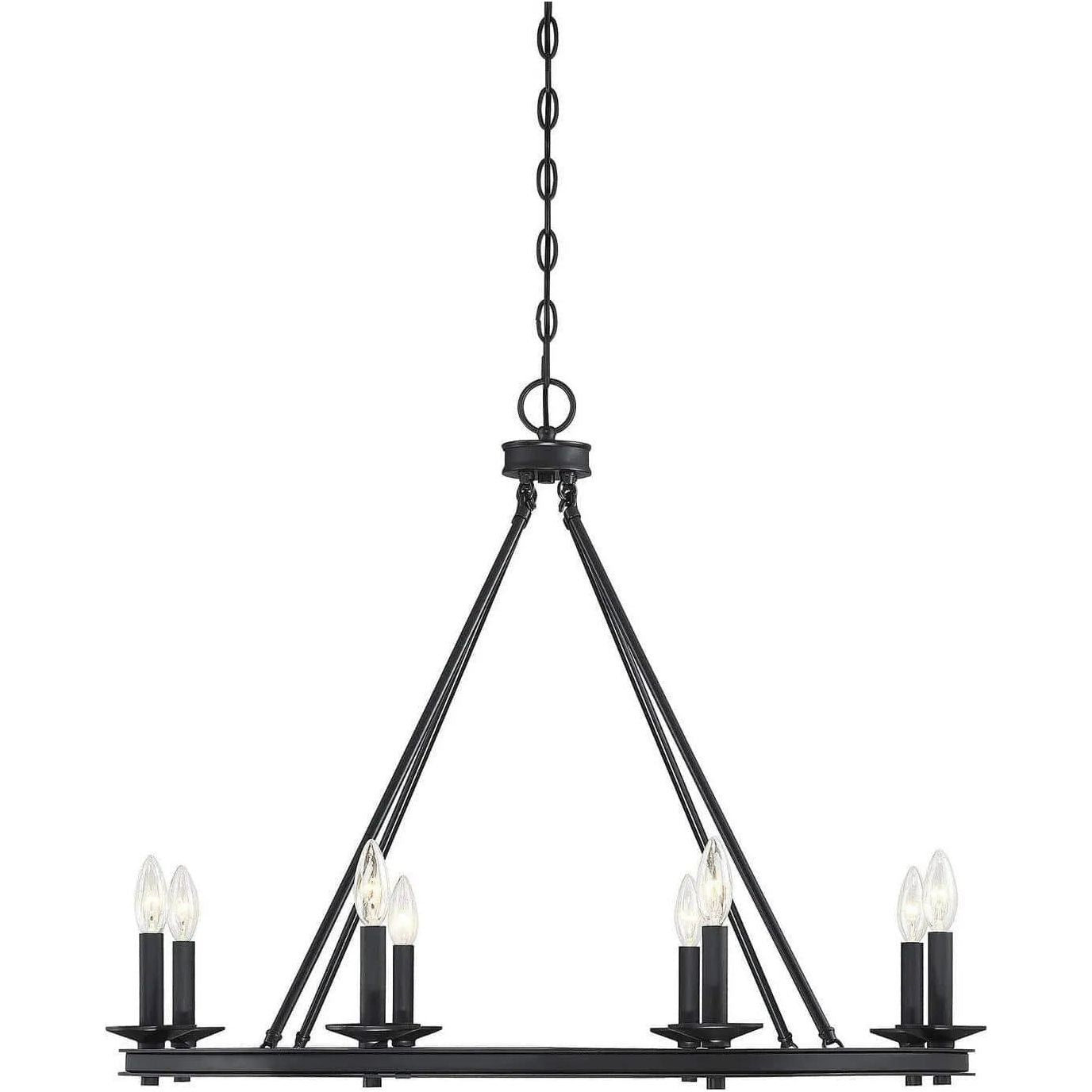 Savoy House - Middleton Eight Light Chandelier - 1-308-8-44 | Montreal Lighting & Hardware