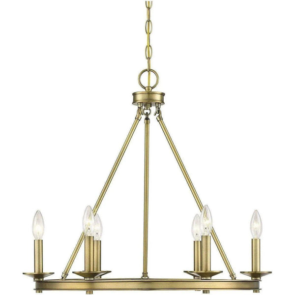 Middleton Six lumière Suspendu