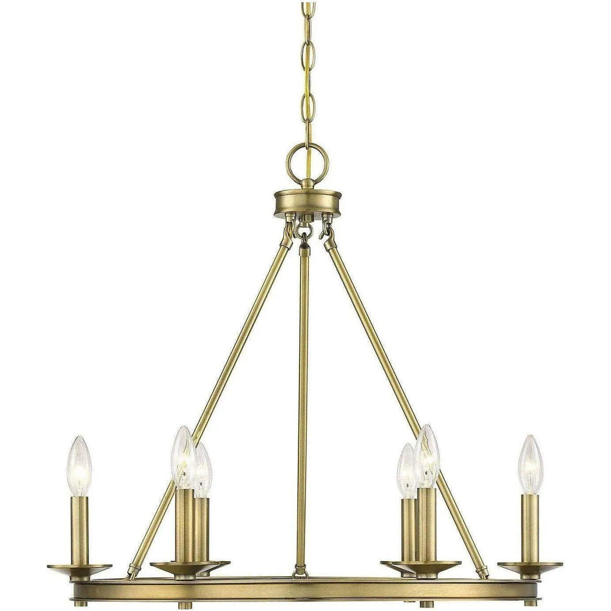 Savoy House - Middleton Six Light Chandelier - 1-307-6-322 | Montreal Lighting & Hardware
