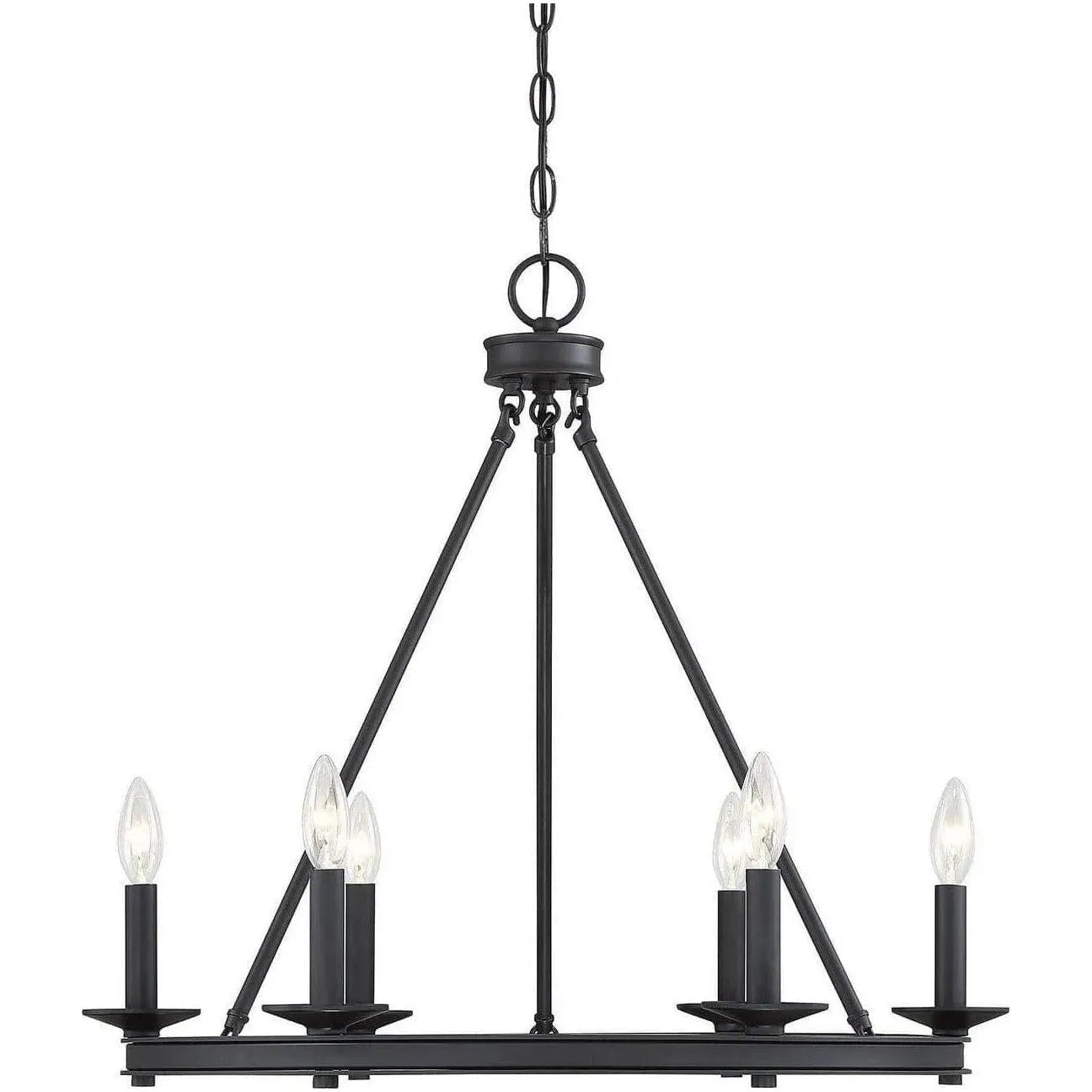 Savoy House - Middleton Six Light Chandelier - 1-307-6-89 | Montreal Lighting & Hardware