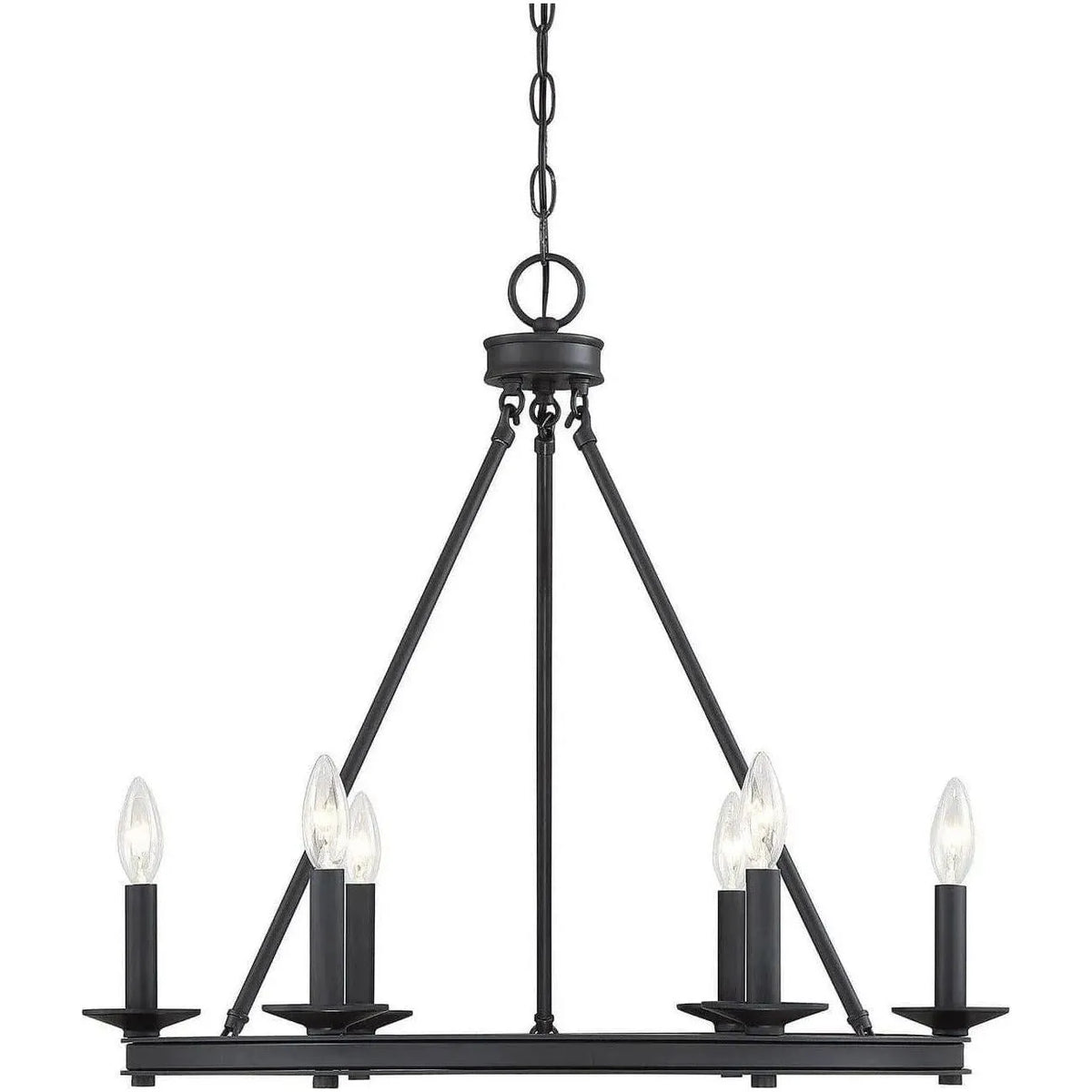 Savoy House - Middleton Six Light Chandelier - 1-307-6-89 | Montreal Lighting & Hardware