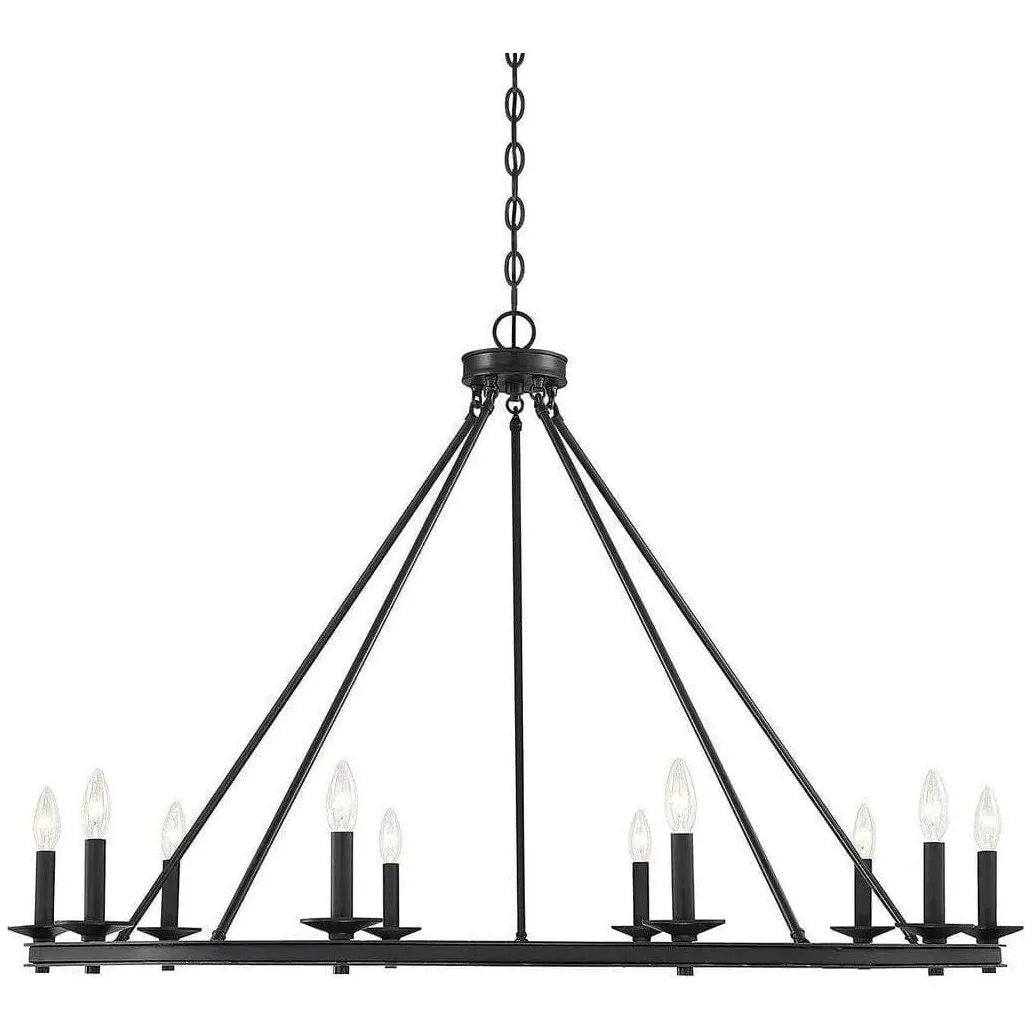 Savoy House - Middleton Ten Light Chandelier - 1-310-10-89 | Montreal Lighting & Hardware