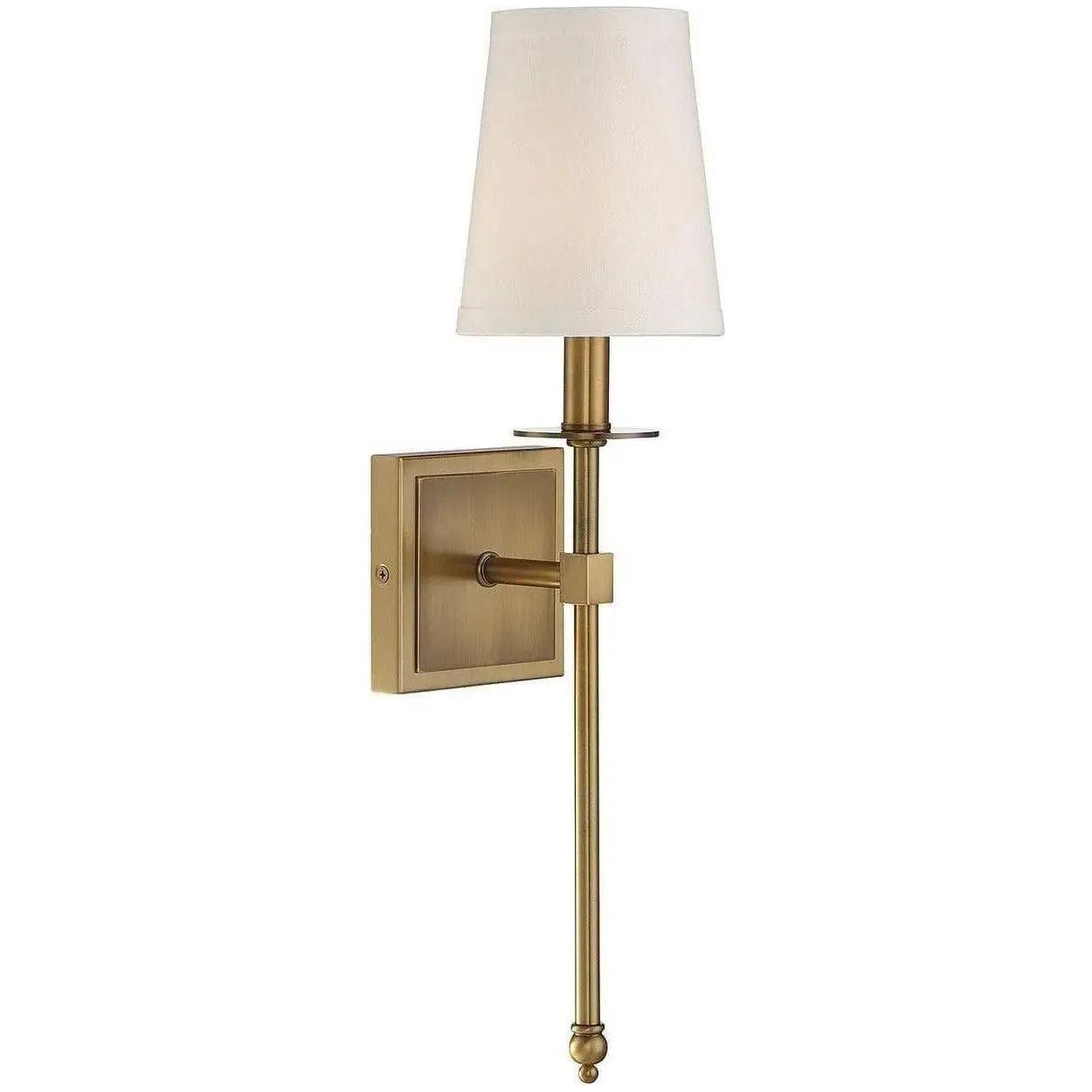 Savoy House - Monroe One Light Wall Sconce - 9-302-1-322 | Montreal Lighting & Hardware