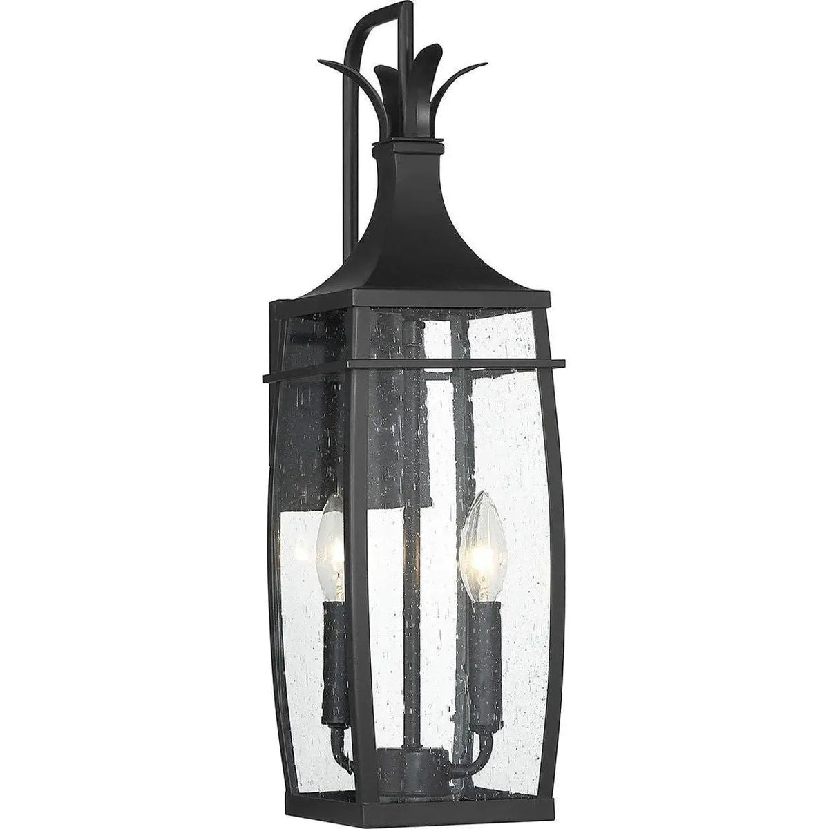 Savoy House - Montpelier Outdoor Wall Lantern - 5-766-BK | Montreal Lighting & Hardware