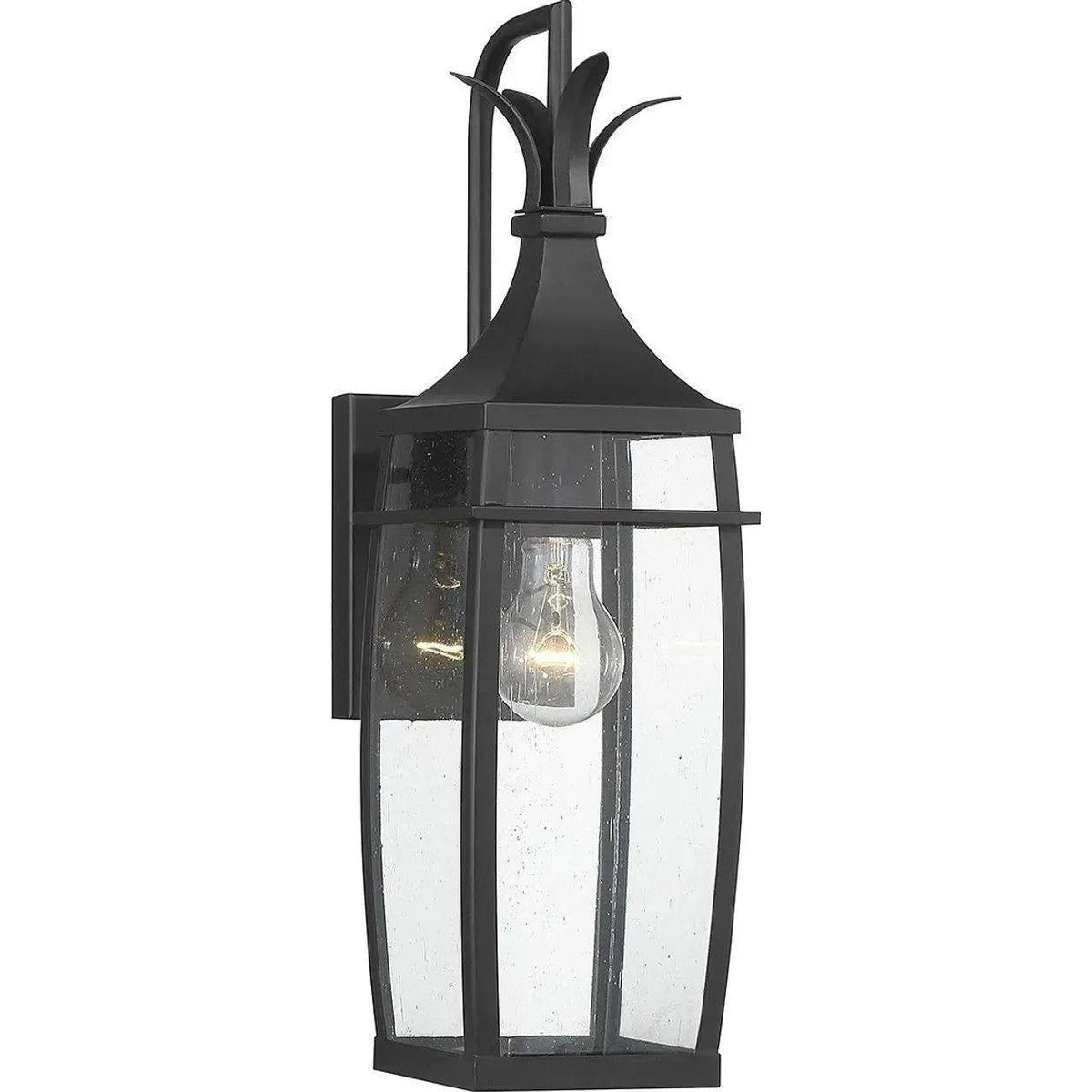 Savoy House - Montpelier Outdoor Wall Lantern - 5-768-BK | Montreal Lighting & Hardware