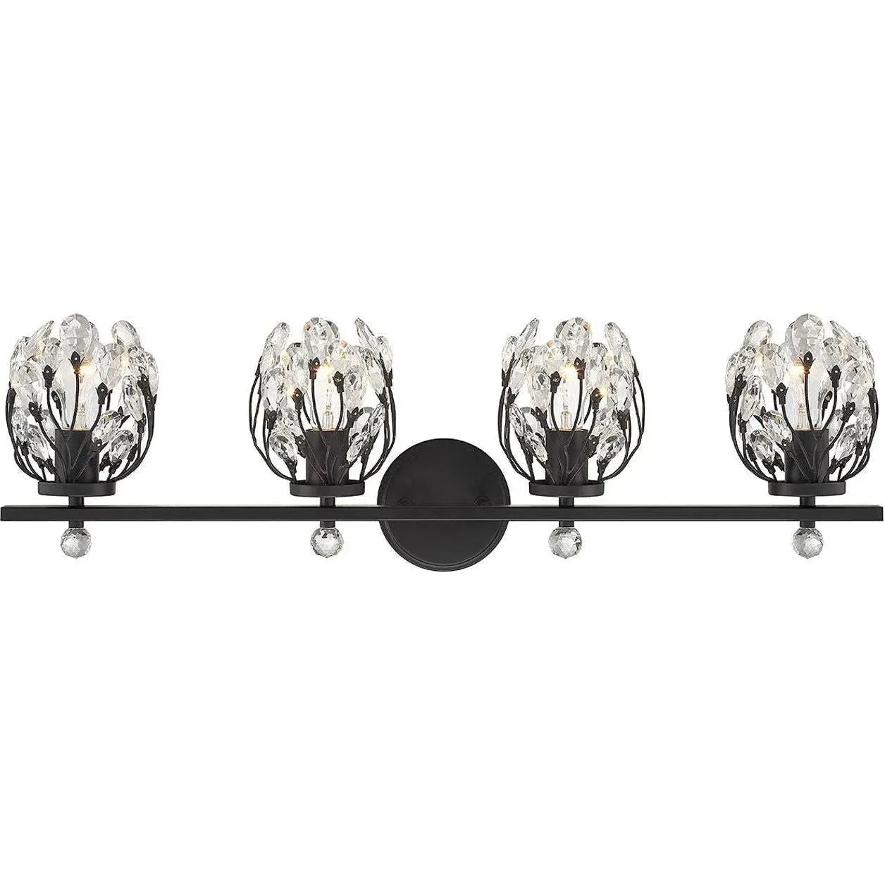 Savoy House - Moreno Bathroom Vanity - 8-6601-4-BK | Montreal Lighting & Hardware