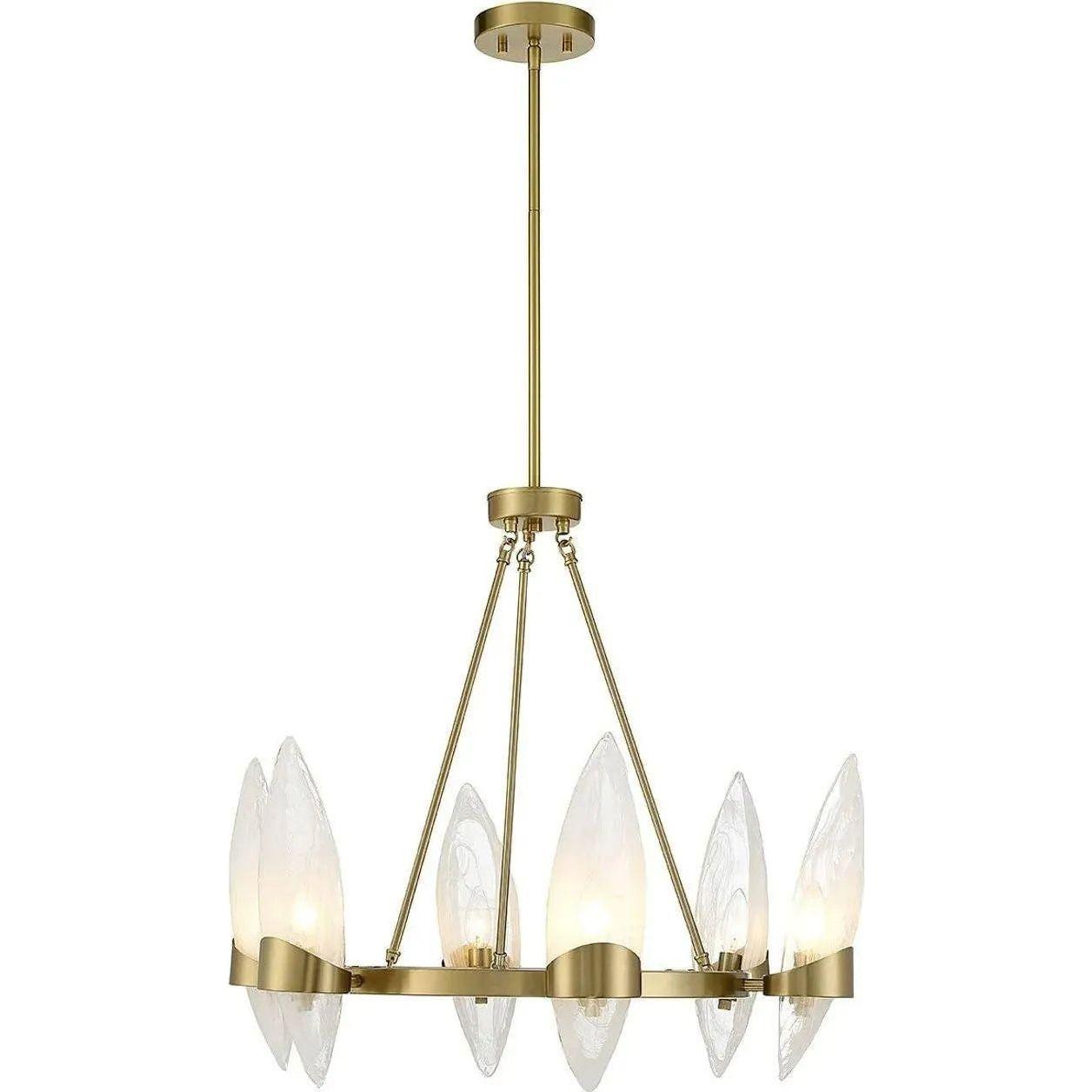 Savoy House - Nouvel Chandelier - 1-5500-6-322 | Montreal Lighting & Hardware
