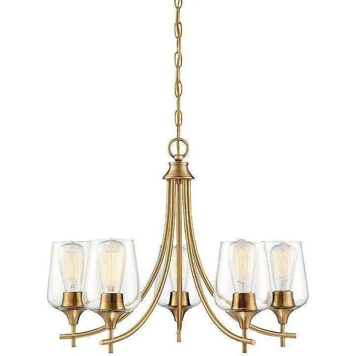 Savoy House - Octave Five Light Chandelier - 1-4032-5-322 | Montreal Lighting & Hardware