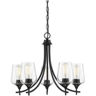 Savoy House - Octave Five Light Chandelier - 1-4032-5-BK | Montreal Lighting & Hardware