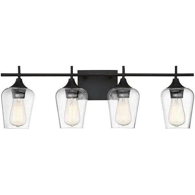 Savoy House - Octave Four Light Bath Bar - 8-4030-4-13 | Montreal Lighting & Hardware