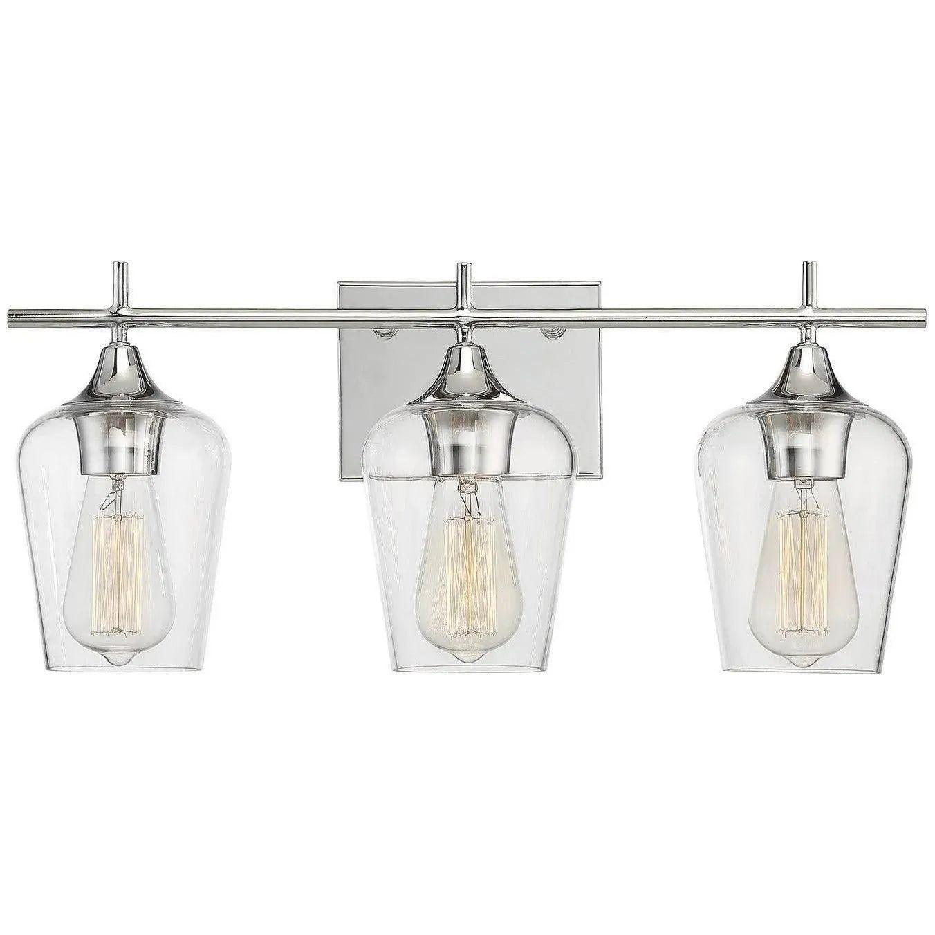 Savoy House - Octave Three Light Bath Bar - 8-4030-3-11 | Montreal Lighting & Hardware