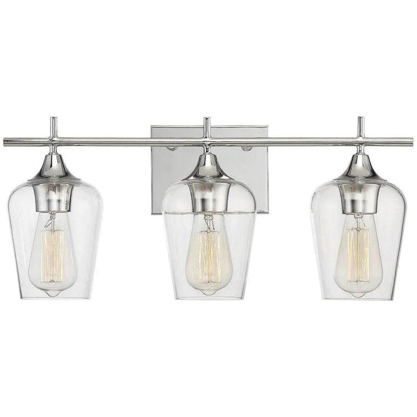 Barre de bain à trois lumières Octave