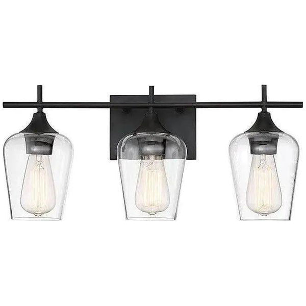 Barre de bain à trois lumières Octave