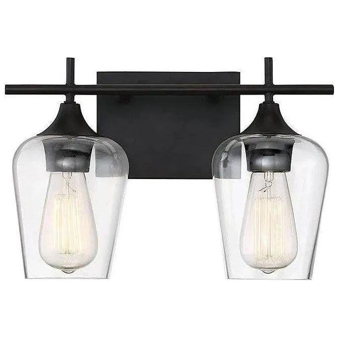 Savoy House - Octave Two Light Bath Bar - 8-4030-2-13 | Montreal Lighting & Hardware