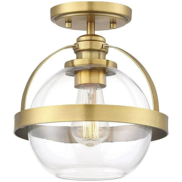 Pendleton One Light Semi-Plafonnier