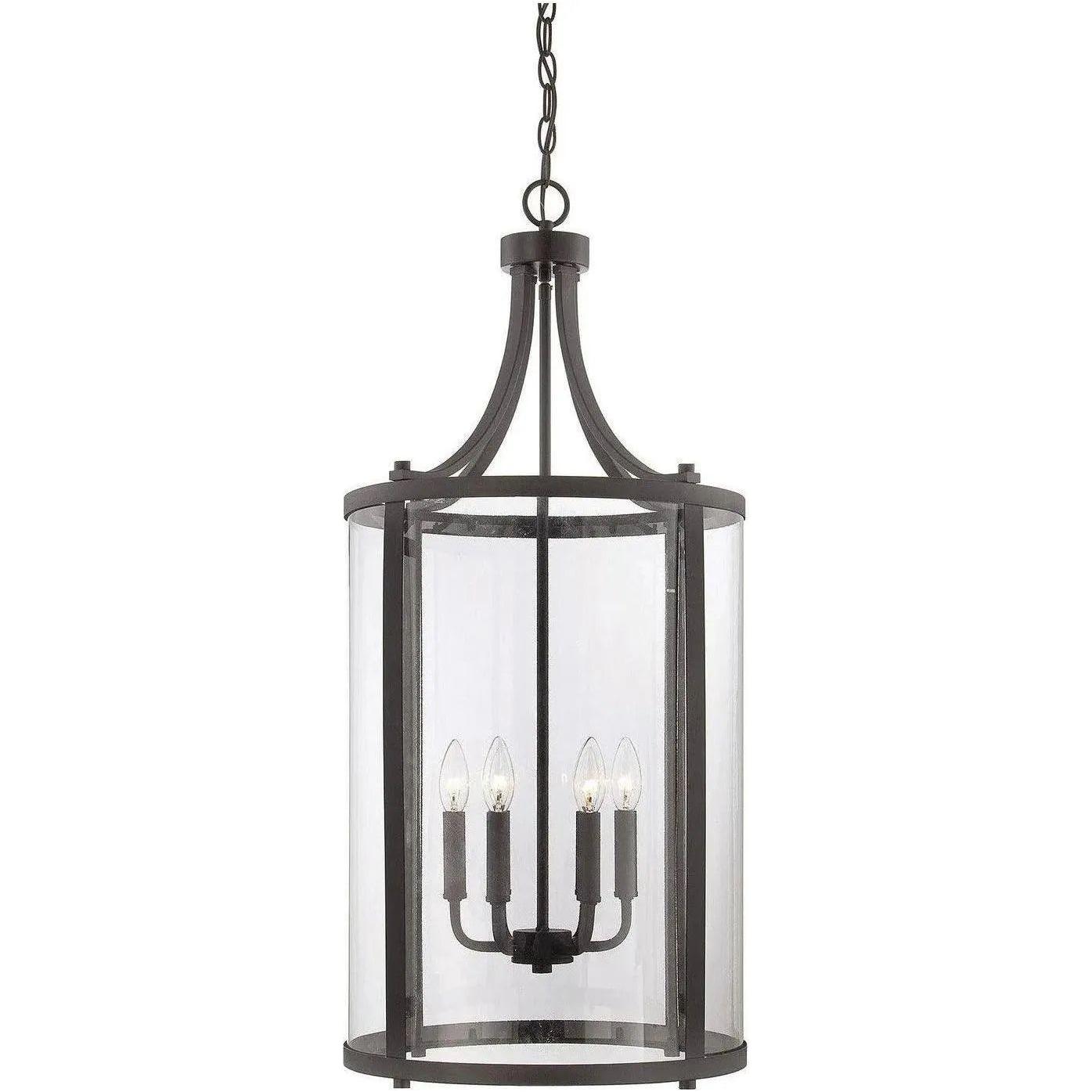 Savoy House - Penrose Six Light Foyer Lantern - 7-1041-6-13 | Montreal Lighting & Hardware