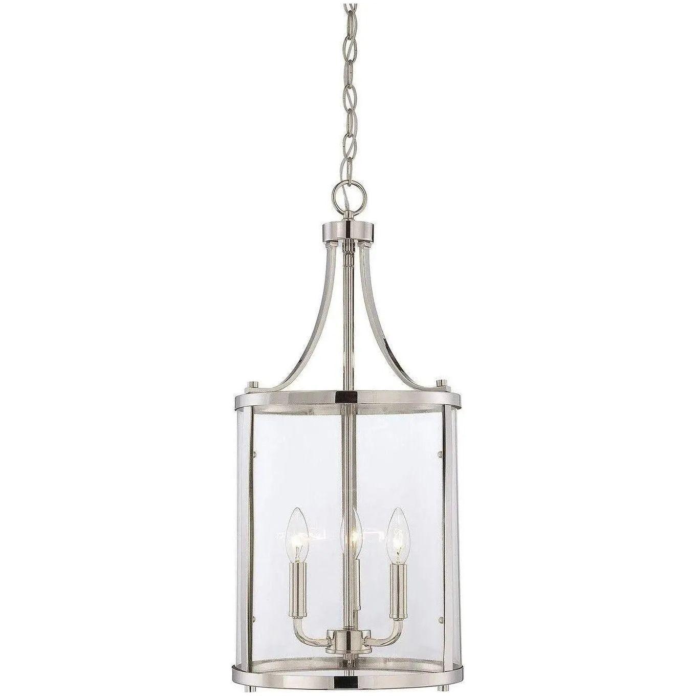 Savoy House - Penrose Three Light Foyer Pendant - 7-1040-3-109 | Montreal Lighting & Hardware