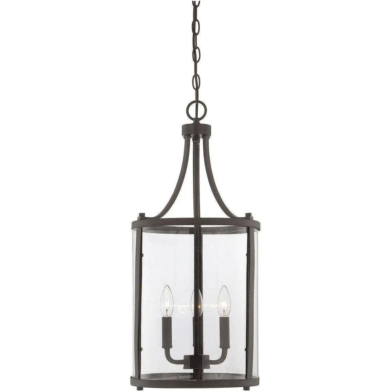Savoy House - Penrose Three Light Foyer Pendant - 7-1040-3-109 | Montreal Lighting & Hardware