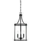 Savoy House - Penrose Three Light Foyer Pendant - 7-1040-3-BK | Montreal Lighting & Hardware