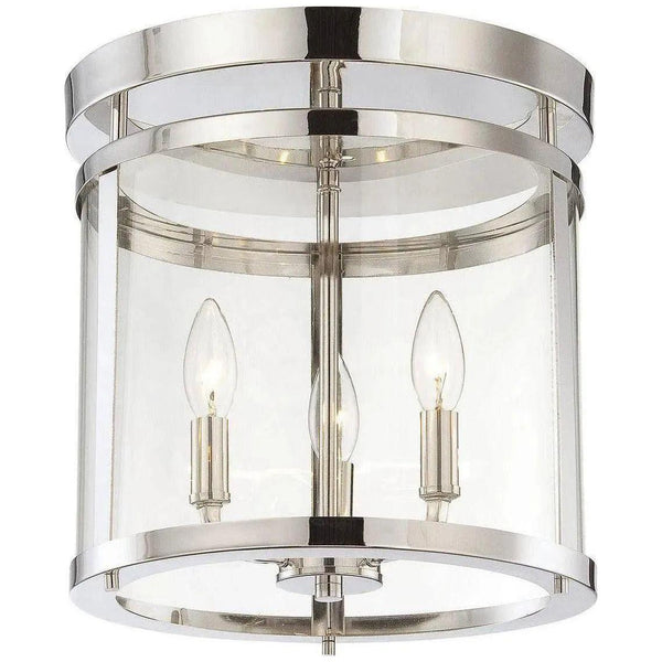 Penrose Three Light Semi-Flush Mount