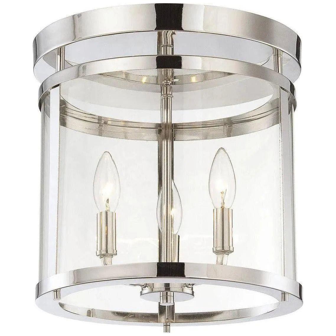 Savoy House - Penrose Three Light Semi-Flush Mount - 6-1043-3-109 | Montreal Lighting & Hardware