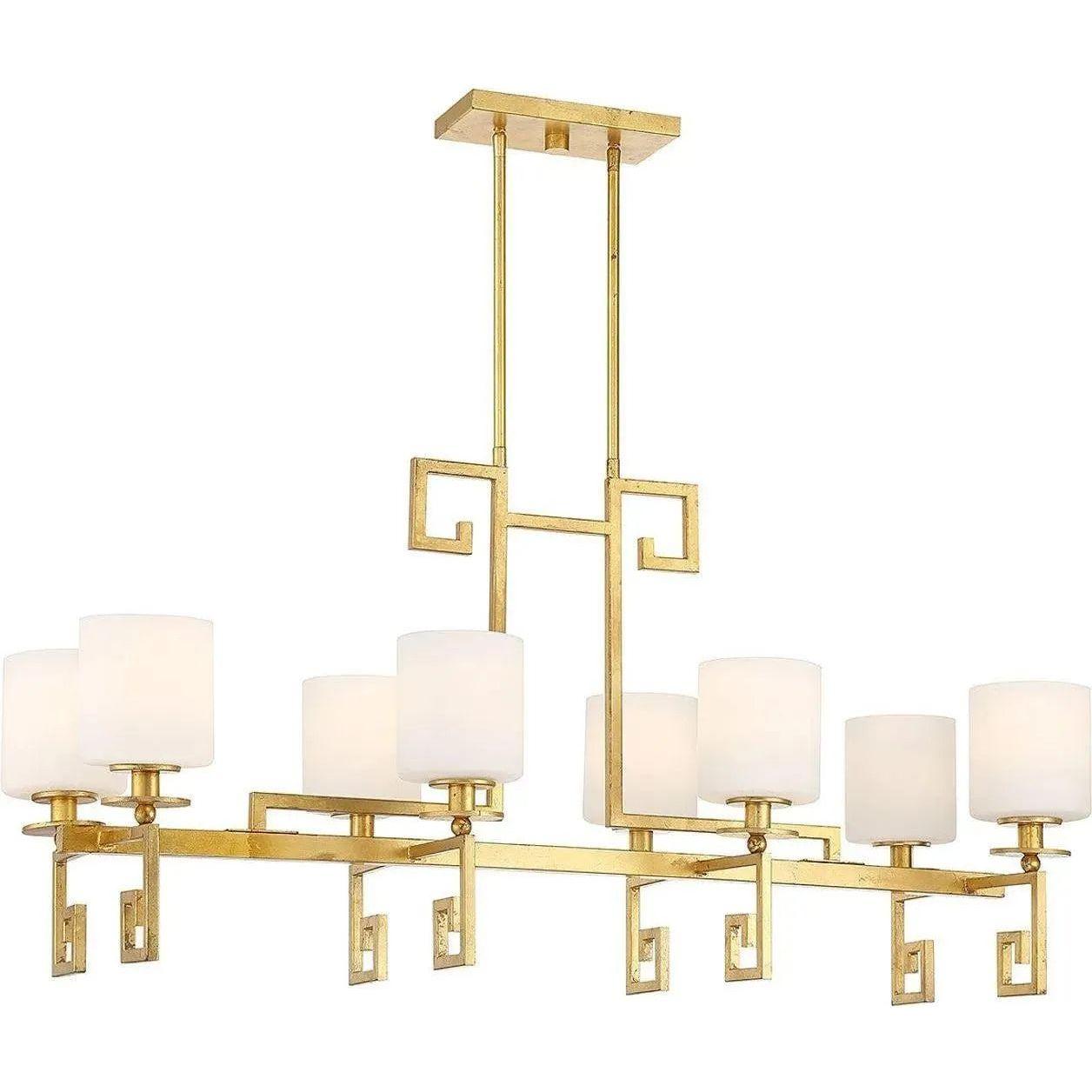 Savoy House - Quatrain Linear Chandelier - 1-2305-8-260 | Montreal Lighting & Hardware