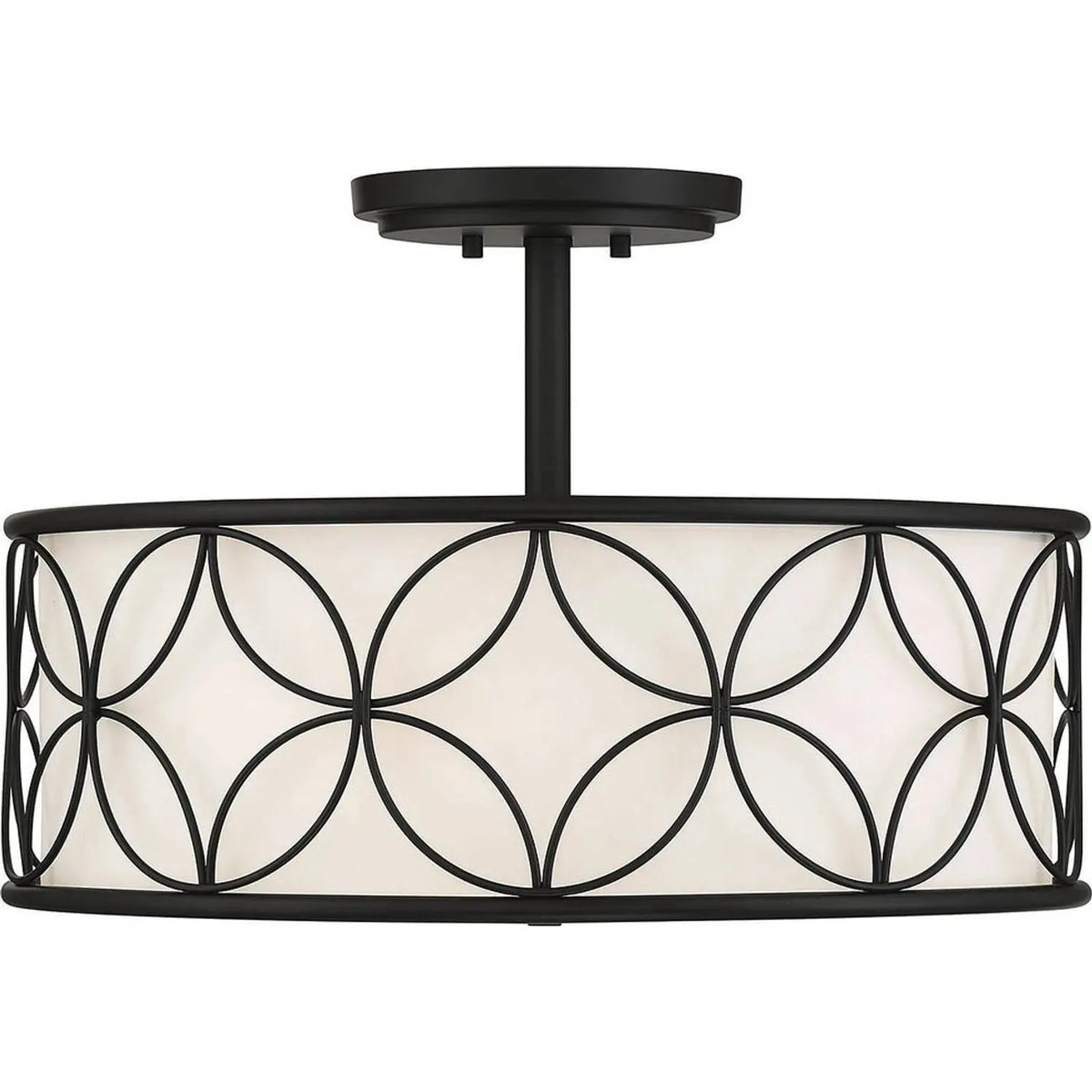 Savoy House - Reid Semi-Flush Mount - 6-1953-4-89 | Montreal Lighting & Hardware