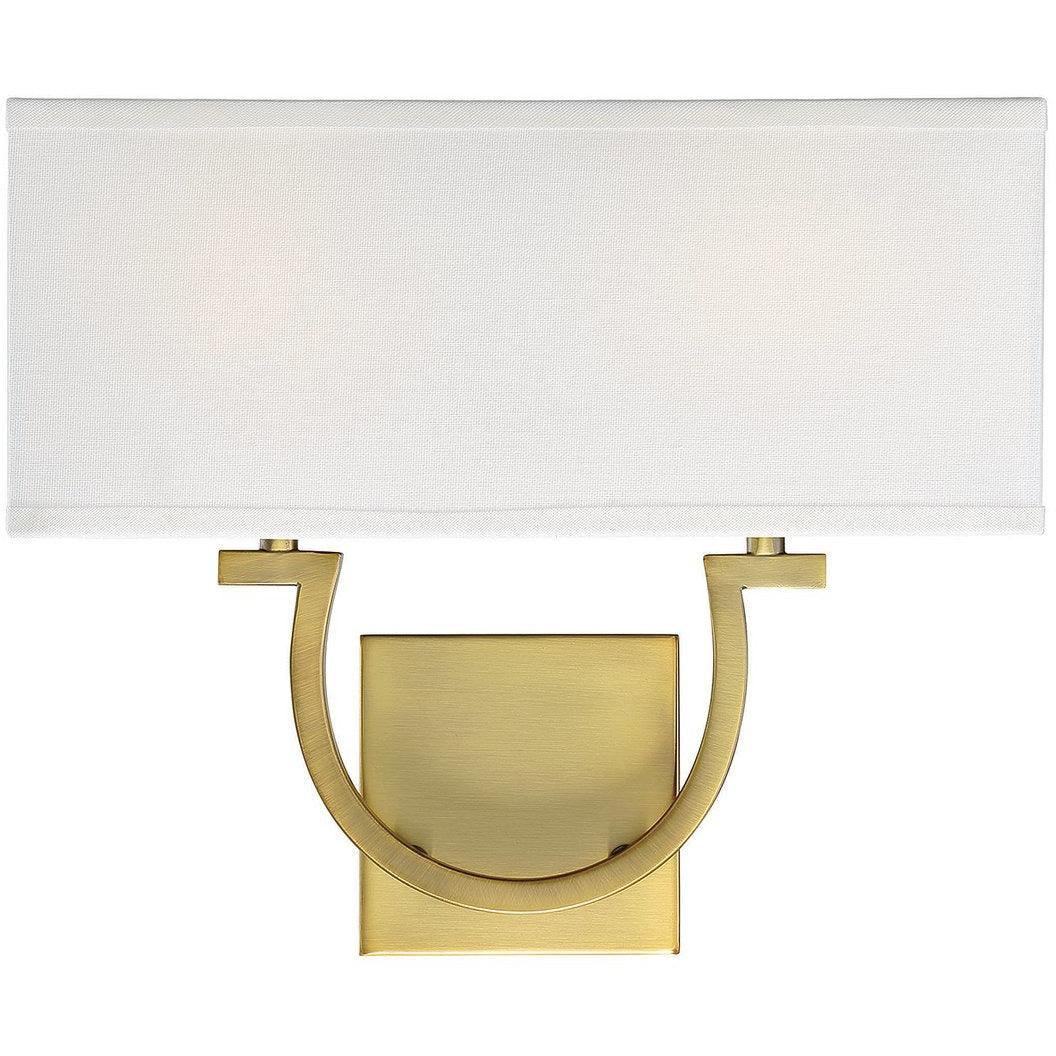 Savoy House - Rhodes Two Light Wall Sconce - 9-998-2-322 | Montreal Lighting & Hardware