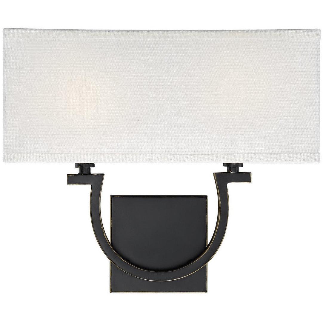 Savoy House - Rhodes Two Light Wall Sconce - 9-998-2-44 | Montreal Lighting & Hardware