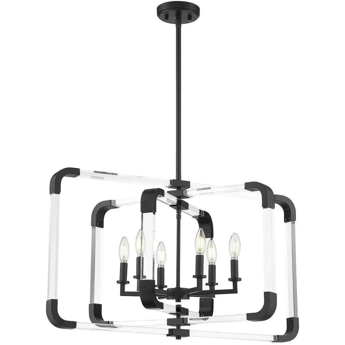 Savoy House - Rotterdam Six Light Pendant - 7-1660-6-89 | Montreal Lighting & Hardware