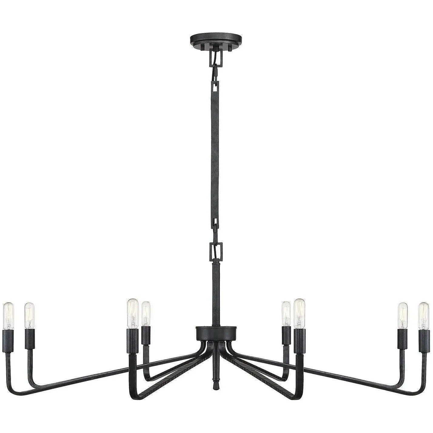 Savoy House - Salem Eight Light Chandelier - 1-6400-8-190 | Montreal Lighting & Hardware