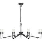 Savoy House - Salem Eight Light Chandelier - 1-6400-8-190 | Montreal Lighting & Hardware