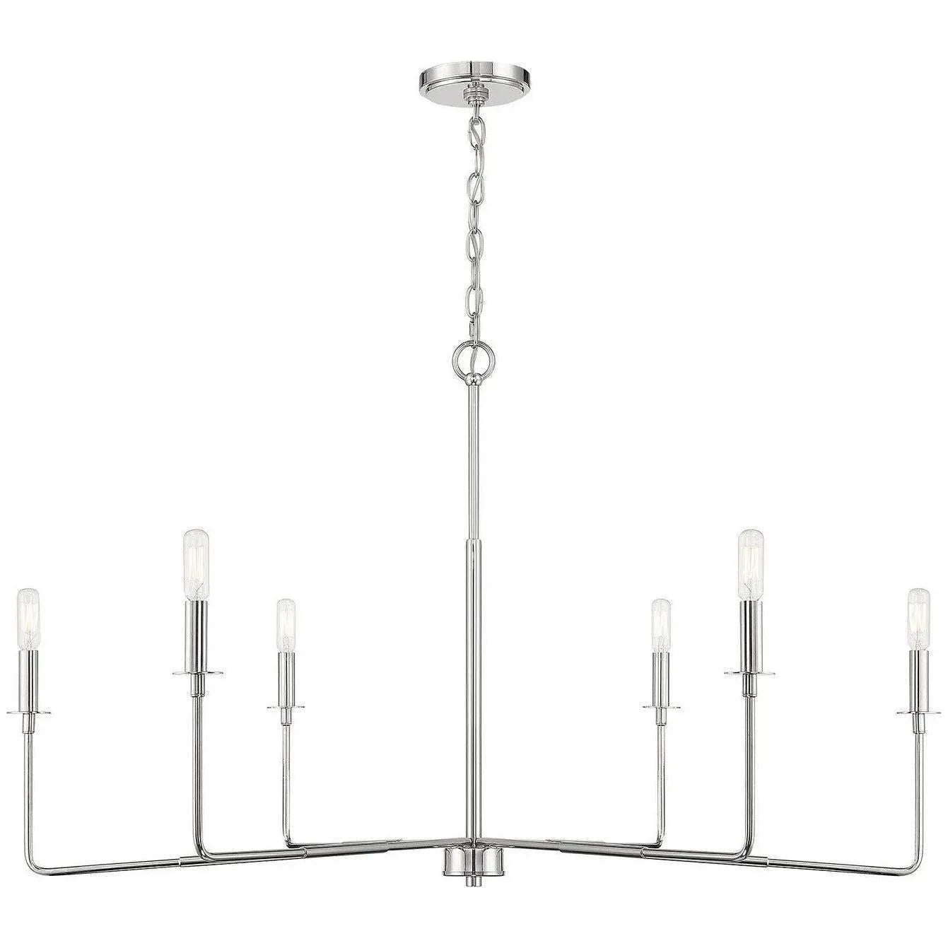 Savoy House - Salerno Six Light Chandelier - 1-2221-6-109 | Montreal Lighting & Hardware