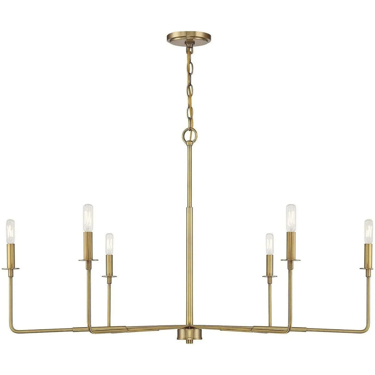 Savoy House - Salerno Six Light Chandelier - 1-2221-6-322 | Montreal Lighting & Hardware
