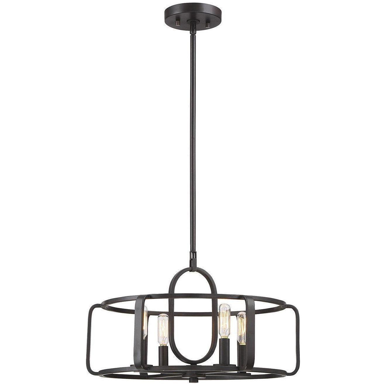Savoy House - Santina Four Light Semi-Flush Mount - 6-1182-4-13 | Montreal Lighting & Hardware