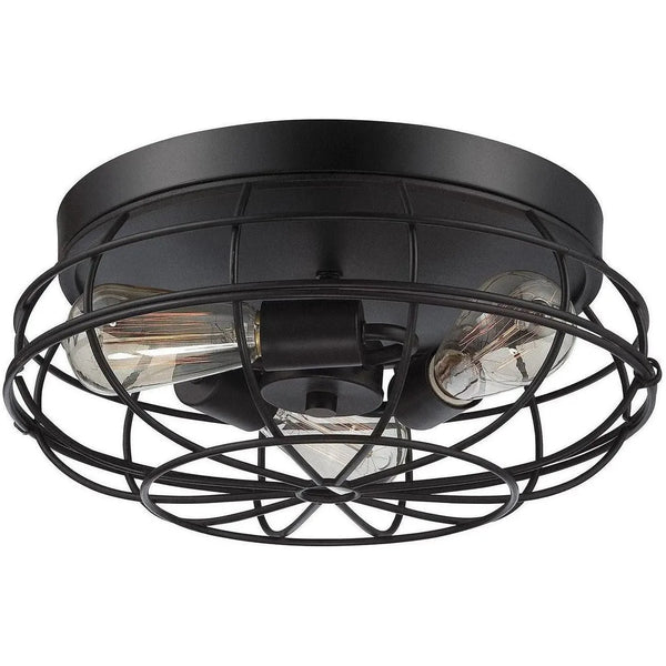 Scout Three Light Flush Mount