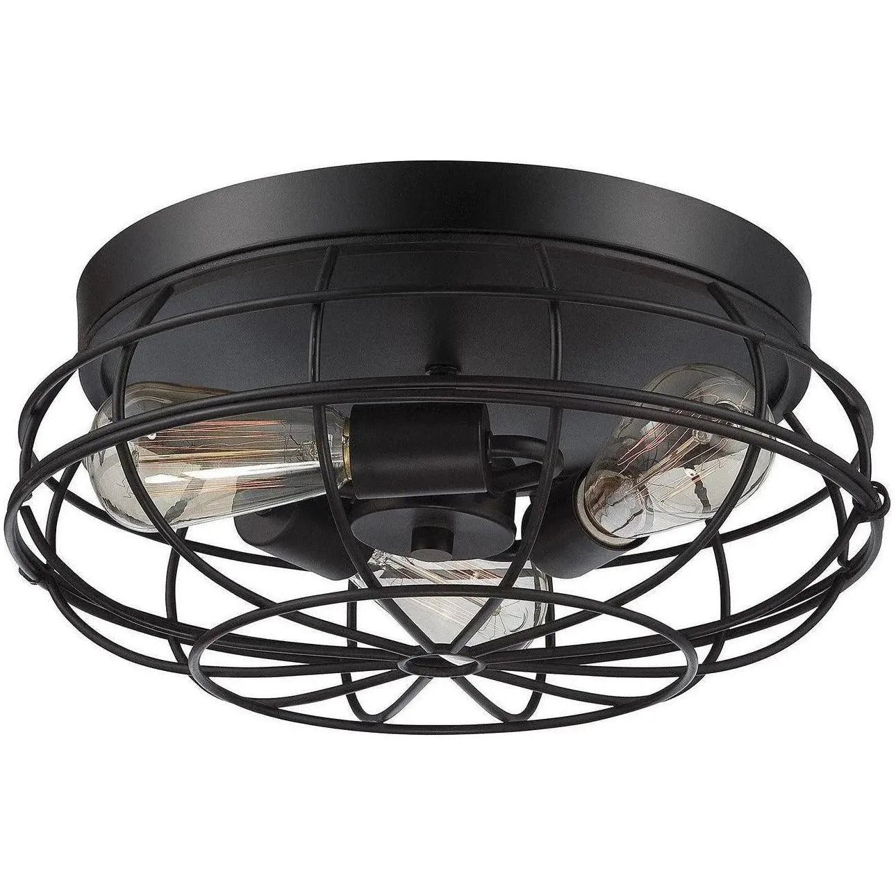 Savoy House - Scout Three Light Flush Mount - 6-8074-15-13 | Montreal Lighting & Hardware
