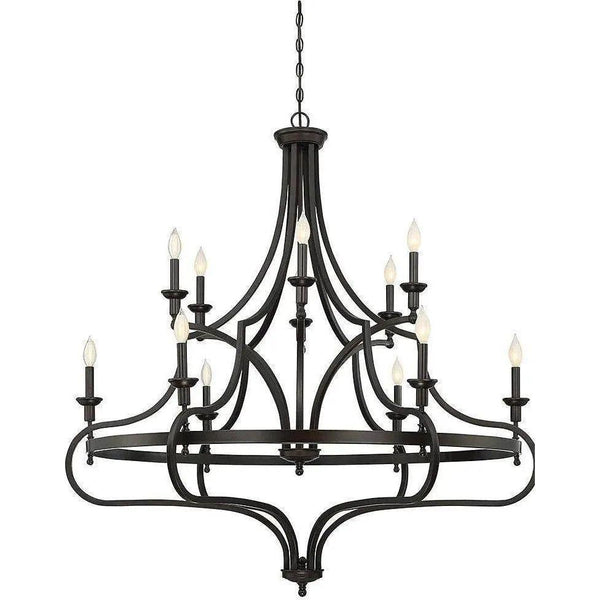 Shields 12 Light Chandelier