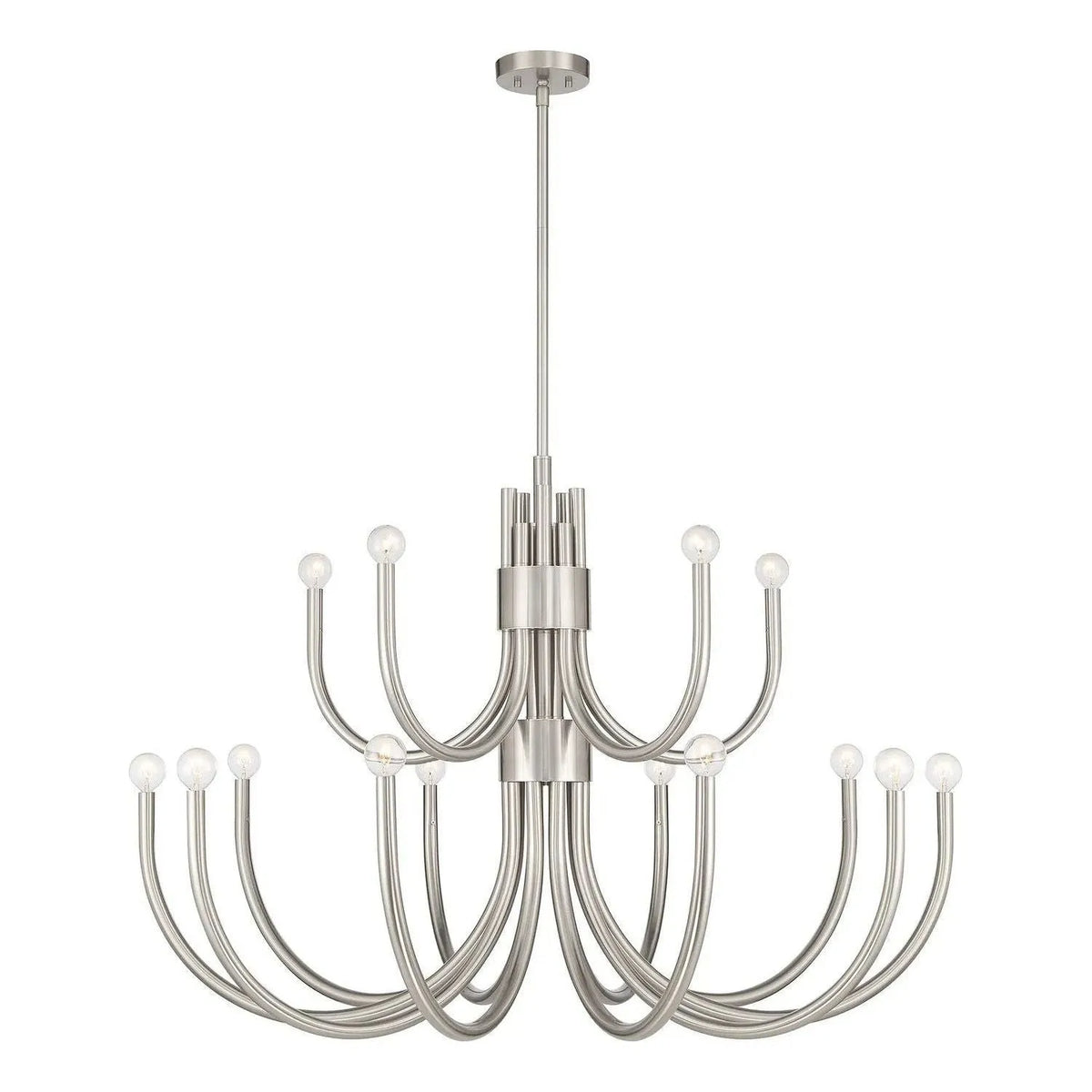 Savoy House - Sorrento Chandelier - 1-6682-15-SN | Montreal Lighting & Hardware