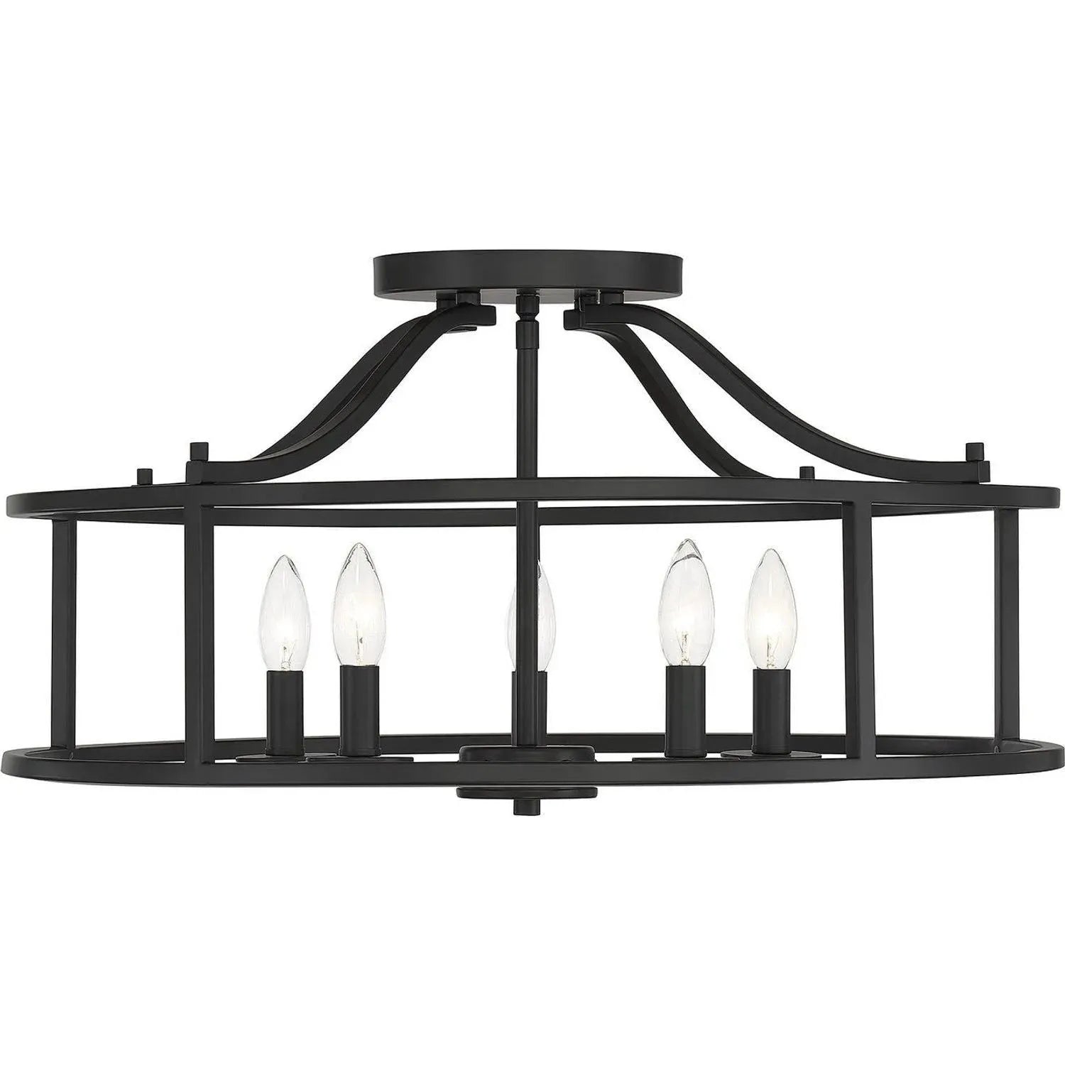 Savoy House - Stockton Semi Flush Mount - 6-1679-5-322 | Montreal Lighting & Hardware