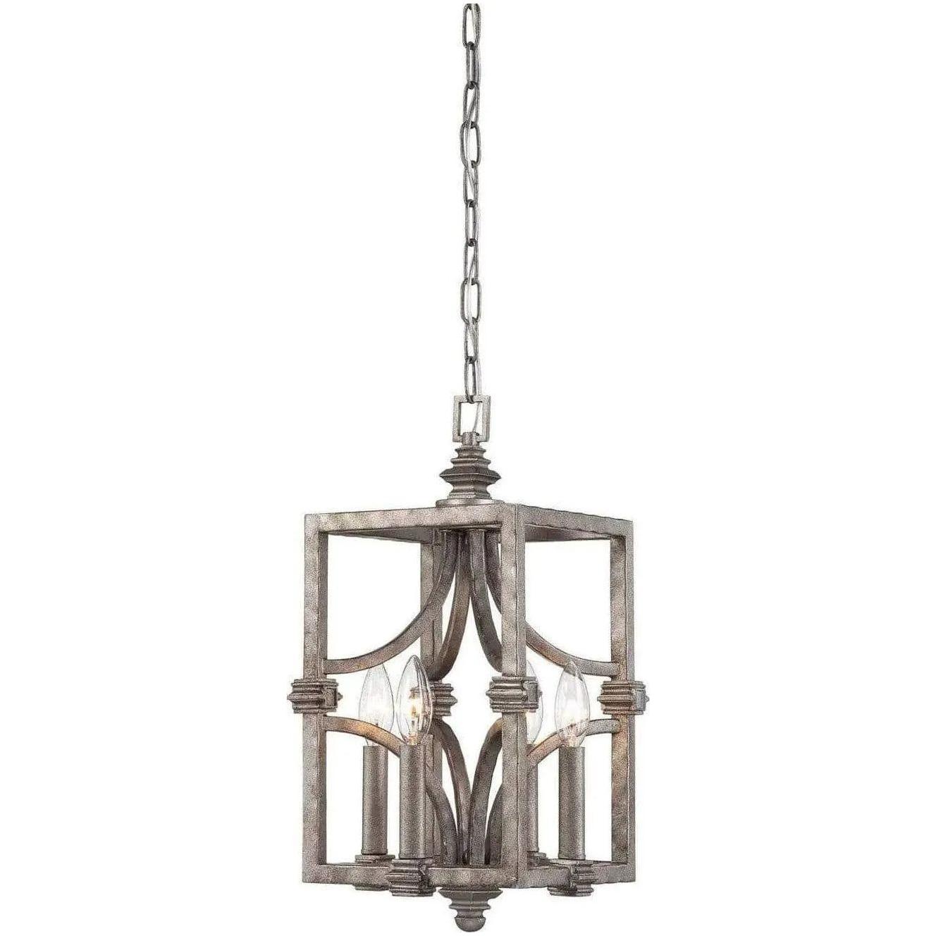 Savoy House - Structure Four Light Foyer Pendant - 3-4302-4-242 | Montreal Lighting & Hardware