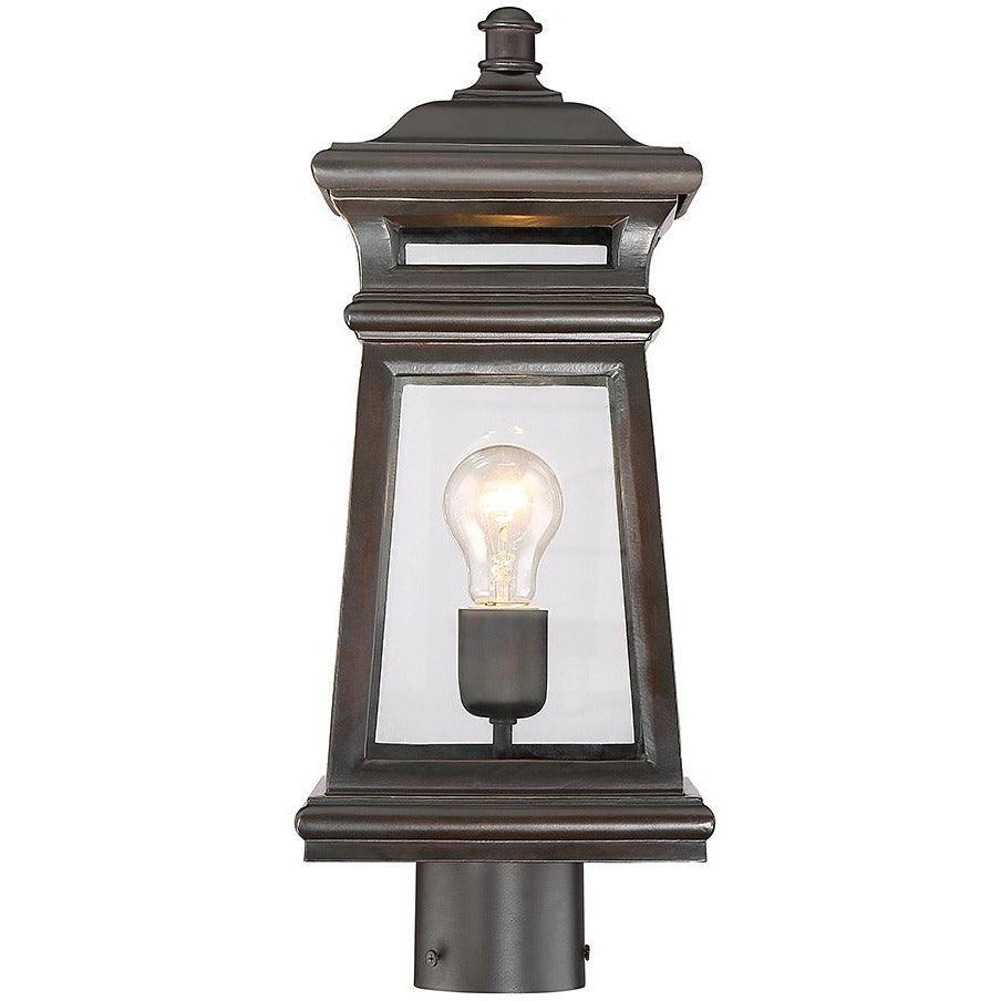 Savoy House - Taylor One Light Post Lantern - 5-244-213 | Montreal Lighting & Hardware