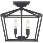 Savoy House - Townsend Four Light Semi-Flush Mount - 6-328-4-89 | Montreal Lighting & Hardware