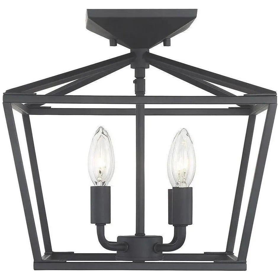 Savoy House - Townsend Four Light Semi-Flush Mount - 6-328-4-89 | Montreal Lighting & Hardware